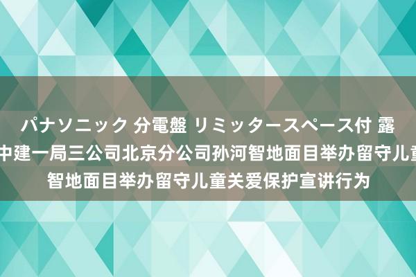 パナソニック 分電盤 リミッタースペース付 露出・半埋込両用形 中建一局三公司北京分公司孙河智地面目举办留守儿童关爱保护宣讲行为