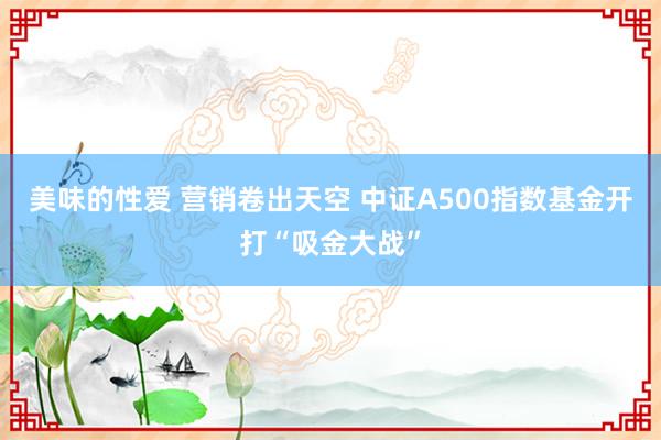 美味的性爱 营销卷出天空 中证A500指数基金开打“吸金大战”