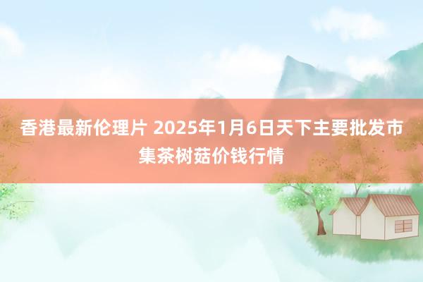 香港最新伦理片 2025年1月6日天下主要批发市集茶树菇价钱行情