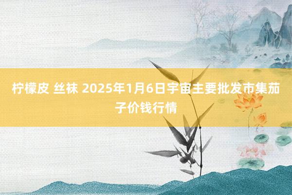 柠檬皮 丝袜 2025年1月6日宇宙主要批发市集茄子价钱行情